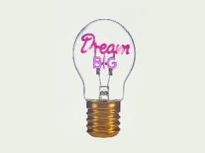 מנורת אווירה DREAM BIG