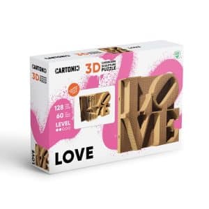 פאזל תלת מימדי גדול להרכבה - LOVE 273143