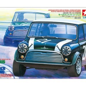 מודל להרכבה טאמיה – מכונית המרוץ Morris Mini Cooper Racing בקנה מידה 1:24 – 5824130