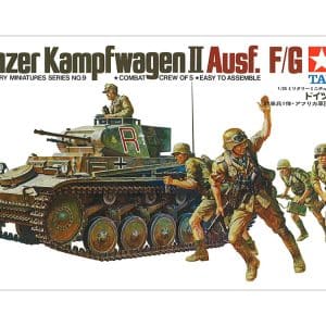 מודל להרכבה טאמיה – טנק קל גרמני Panzerkampfwagen II Ausf. F/G בקנה מידה 1:35 – 5835009