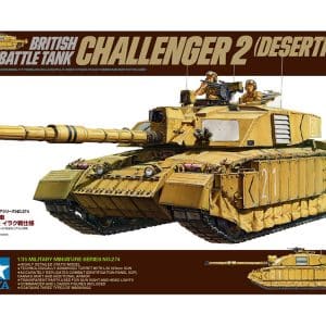 מודל להרכבה טאמיה – טנק המערכה הבריטי Challenger 2 בגרסת עיראק בקנה מידה 1:35 – 5835274