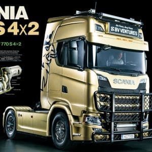 משאית שלט להרכבה טאמיה Scania 770 S 4x2 בקנה מידה 1:14 – 5856379