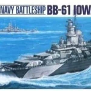 מודל להרכבה טאמיה – אוניית המערכה האמריקאית USS Iowa BB-61 בקנה מידה 1:700 – 5831616