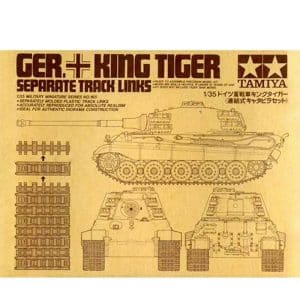 סט חוליות זחל נפרדות לטנק King Tiger טאמיה בקנה מידה 1:35 – 5835165