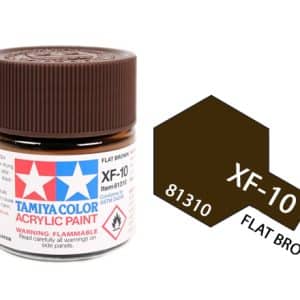 צבע אקרילי טאמיה XF-10 חום מט בנפח 10 מ״ל – 5881710