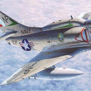 מטוס תקיפה Douglas A-4E/F Skyhawk – דגם להרכבה | Hasegawa040239 (1/72)