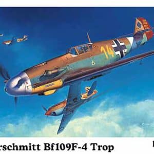 מודל להרכבה Messerschmitt Bf 109F-4 Trop קנה מידה 1:32 Hasegawa 0408881