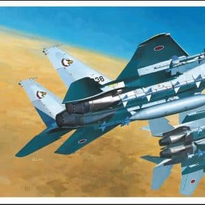 ערכת הרכבה מטוס קרב F-15J Eagle של חיל ההגנה האווירי היפני בקנ״מ 1/72 – Hasegawa 01337