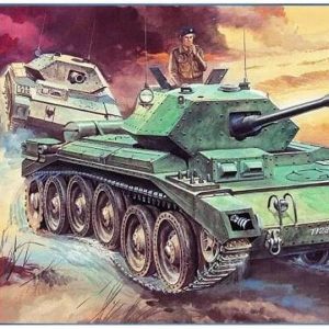 מודל להרכבה Cruiser Tank Crusader Mk.III קנה מידה 1:72 Hasegawa 0431126