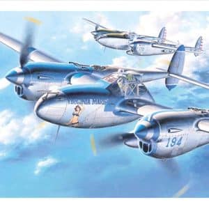 מודל להרכבה P-38J Lightning “Virginia Marie” קנה מידה 1:48 Hasegawa 0409101