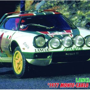 מודל להרכבה Lancia Stratos HF 1977 Monte-Carlo Rally Winner קנה מידה 1:24 Hasegawa 0425232