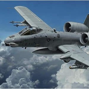 מודל להרכבה – מטוס התקיפה A-10C Thunderbolt II בקנה מידה 1:72 HASEGAWA 041573