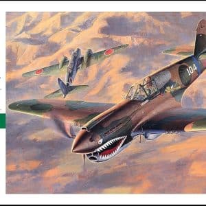 מודל להרכבה P-40E Warhawk קנה מידה 1:32 Hasegawa 0408879