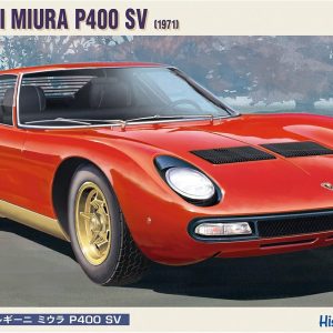 מודל להרכבה Lamborghini Miura P400 SV (1971) קנה מידה 1:24 Hasegawa 0421213