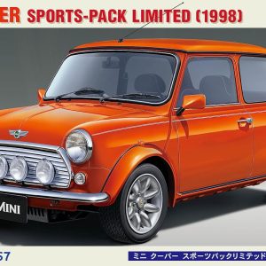 מודל להרכבה Mini Cooper Sports-Pack Limited (1998) קנה מידה 1:24 Hasegawa 0421157