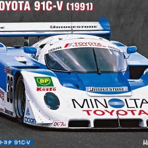 מודל להרכבה - Minolta Toyota 91C-V (1991) קנה מידה 1:24 Hasegawa 0421156
