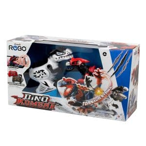 זוג דינוזאורים רובוטיים לקרב עם שלטים Dino Kombat Battle Pack B – Silverlit 5586900
