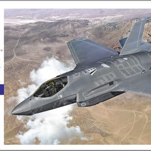 ערכת הרכבה מטוס קרב חמקני F-35A Lightning II של חיל האוויר האמריקאי בקנ״מ 1/72 – Hasegawa 041572