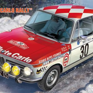 מודל להרכבה של מכונית ראלי BMW 2002 tii – ראלי מונטה קרלו 1975 בקנה מידה 1:24 – הסגאווה 0420516