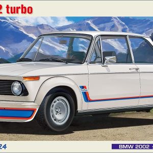 מודל להרכבה של מכונית ספורט קלאסית - BMW 2002 Turbo (1973) בקנה מידה 1/24  0421124 HASEGAWA