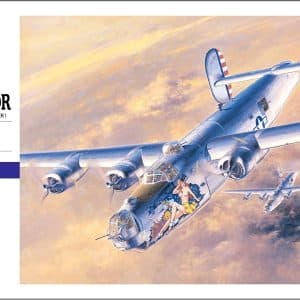 ערכת הרכבה מפציץ כבד B-24J Liberator של חיל האוויר האמריקאי בקנ״מ 1/72 – Hasegawa 041559