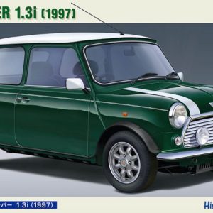 מודל להרכבה של מכונית קלאסית - Mini Cooper 1.3i (1997) בקנה מידה 1/24  0421154 HASEGAWA