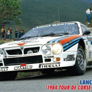 מודל להרכבה Lancia 037 Rally 1984 Tour de Corse Rally Winner קנה מידה 1:24 Hasegawa 0425030
