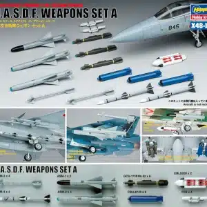מודל להרכבה J.A.S.D.F. Weapons Set A קנה מידה 1:48 Hasegawa 0436010
