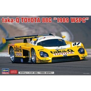 מודל להרכבה של מכונית מרוץ Toyota 88C Taka-Q “1989 WSPC” בקנה מידה 1/24  0420576 HASEGAWA